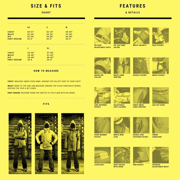 Nomis Aviano Snowboarding/Ski Jacket, XS - Picture 9 of 9